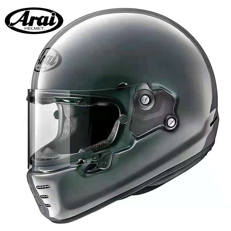 日本ARAI摩托车头盔全盔复古头盔ARAI NEO男女四季亮黑亚黑白色盔