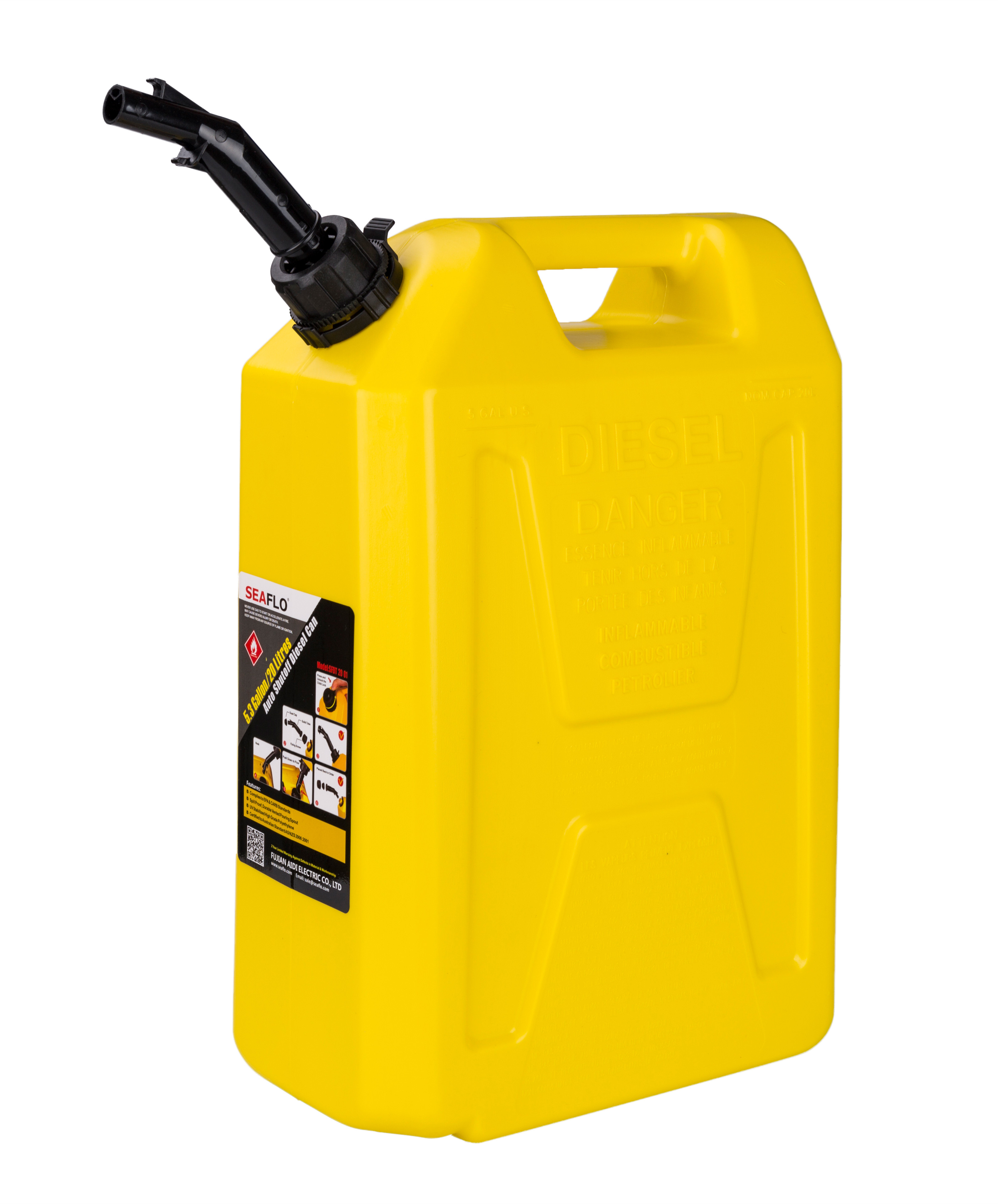 便携式塑料加厚防爆汽油桶20升10L5L汽车摩托车备用油箱柴油壶