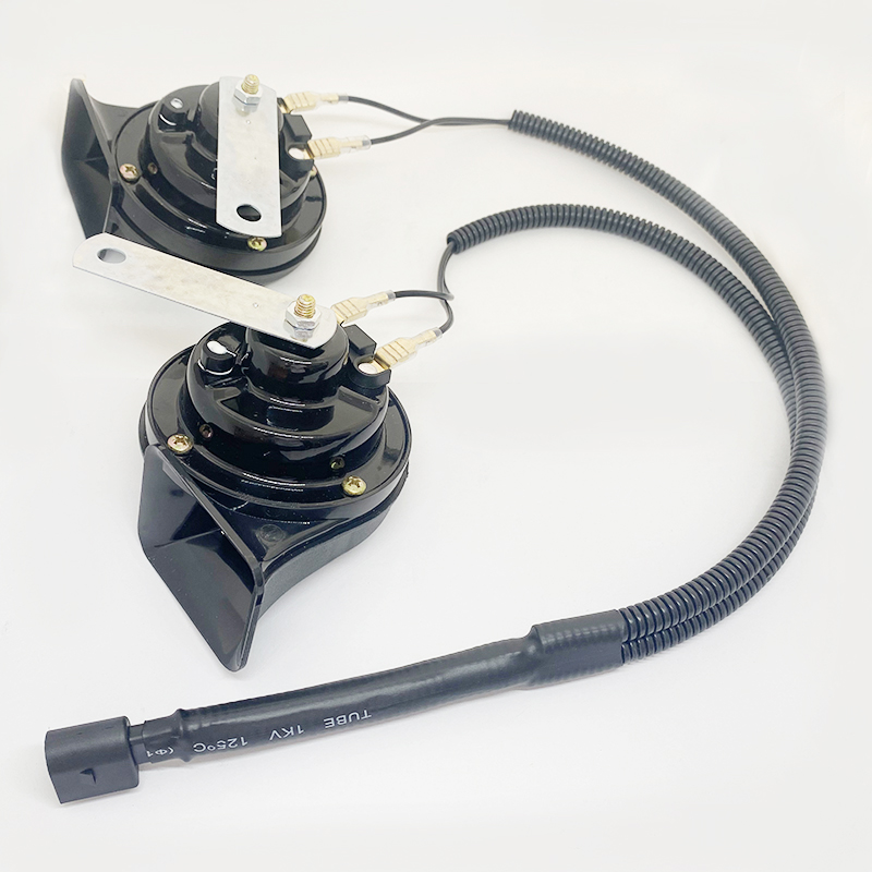 适用东风纳米BOXEX新能源电动汽车改装12V高低音防水鸣笛蜗牛喇叭