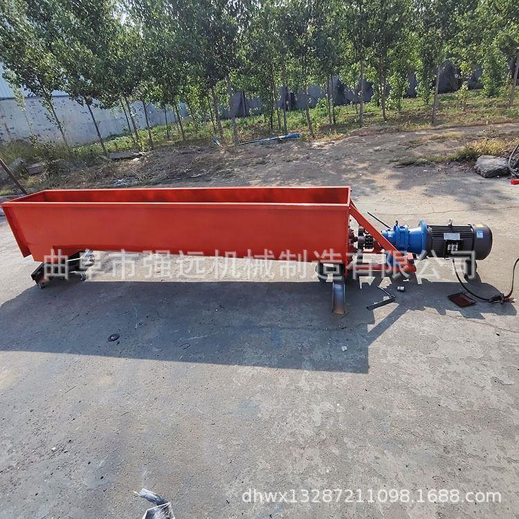 承德市12米长绞龙输送机 型槽式绞龙送料机 定做绞龙送料机