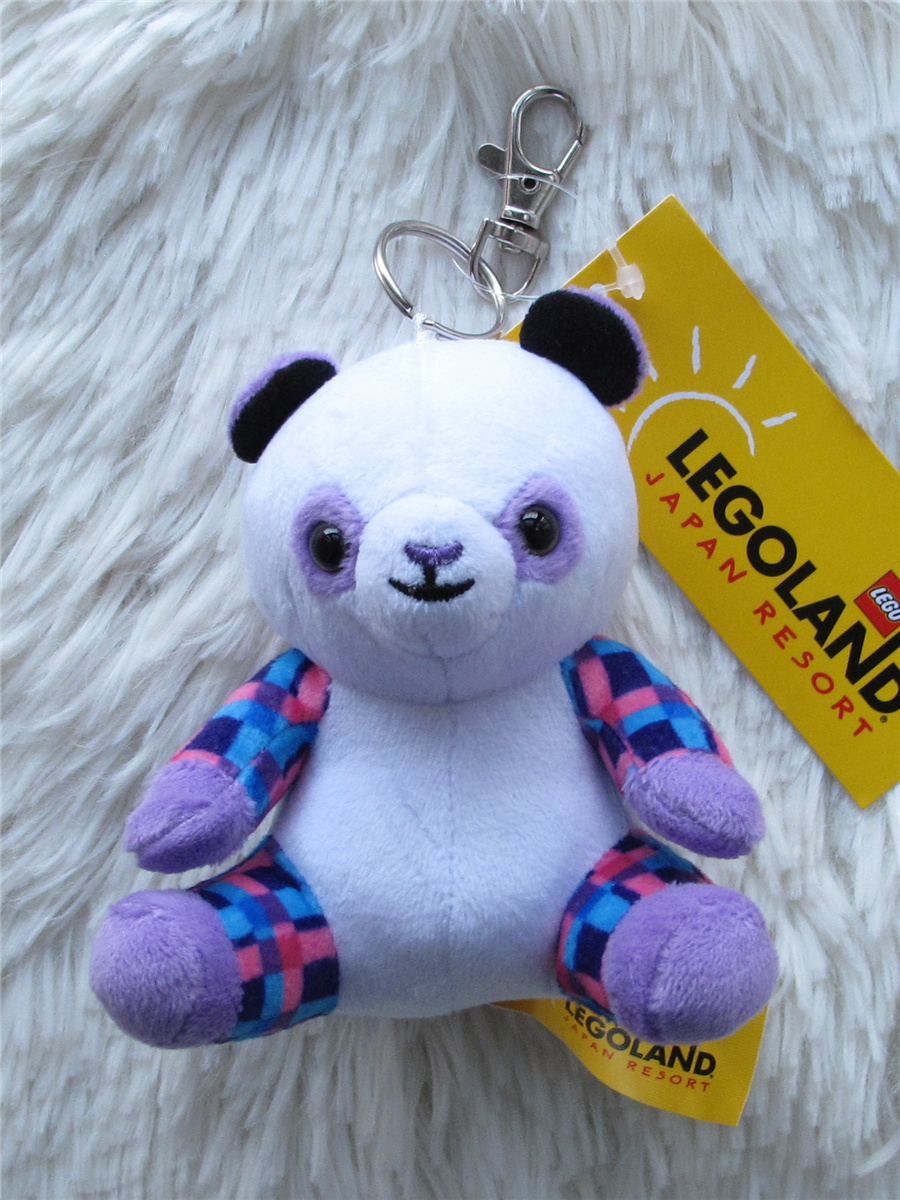 日本乐高乐园限定熊猫 恐龙  小象 玩偶挂件 北京现货