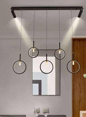 餐厅灯简约现代创意个性led灯具北欧风格2020年新款家用吧台灯饰
