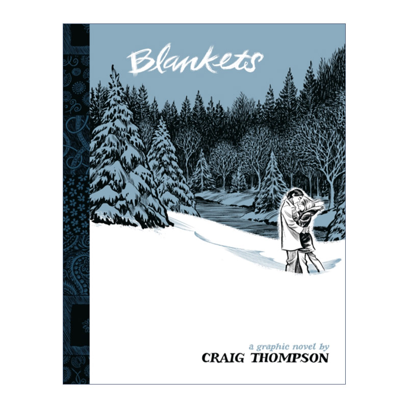 英文原版 Blankets 被子 克雷格·汤普森漫画 2004艾斯纳奖漫画 英文版 进口英语原版书籍