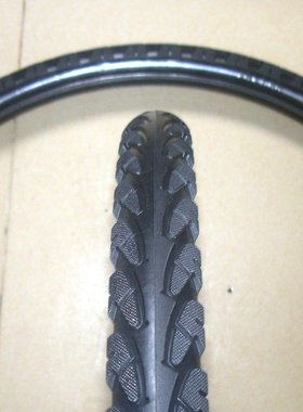 免充气轮胎山地车轮胎实心轻质弹力轮胎不用打气的轮胎26X1.95