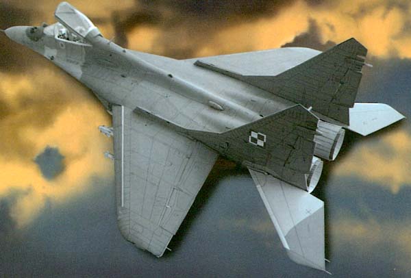 1:33俄罗斯米格29MIG29A战斗机纸模型（B4幅面）