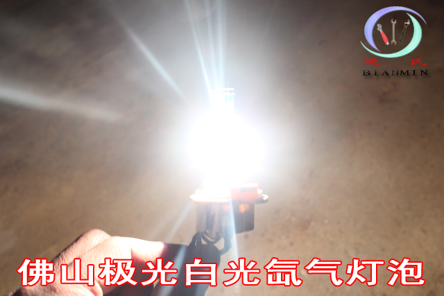 正品疝气灯炮摩托车电动车双爪48V35w高亮节能疝气灯泡白光前灯泡