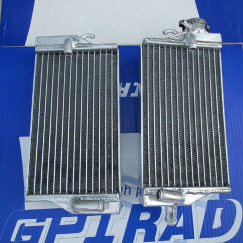 摩托车全铝水箱散热器 高散热适用本田HONDA CR125R cr125 02-04