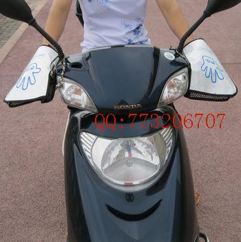 女式摩托车电动车踏板车夏天用防晒隔热透气晒不热手套女装车专用