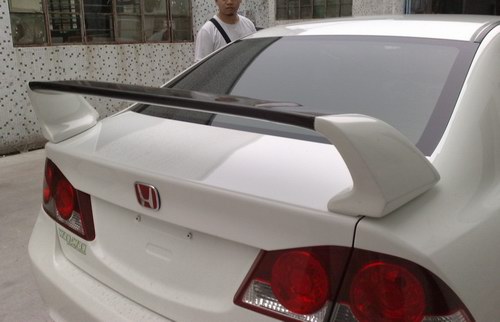 适用2006-11本田思域无限款汽车改装件尾翼外观装饰定风翼高尾翼