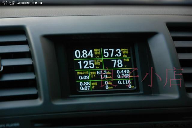 09-14汉兰达改装行车电脑 OBD无损 油耗仪 自动油量续航 升级屏幕