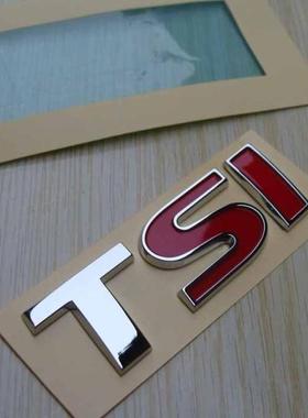 途观 排量标 大众纯正车标 TSI 标 SI红色 Tiguan标 1.8 后标