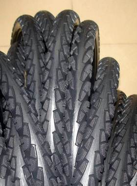 免充气轮胎山地车轮胎实心轻质弹力轮胎不用打气的轮胎26X1.95