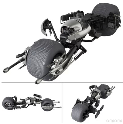 【孩仕宝】玩具模型 漫画英雄 MAFEX 008  蝙蝠车 摩托车正版可动