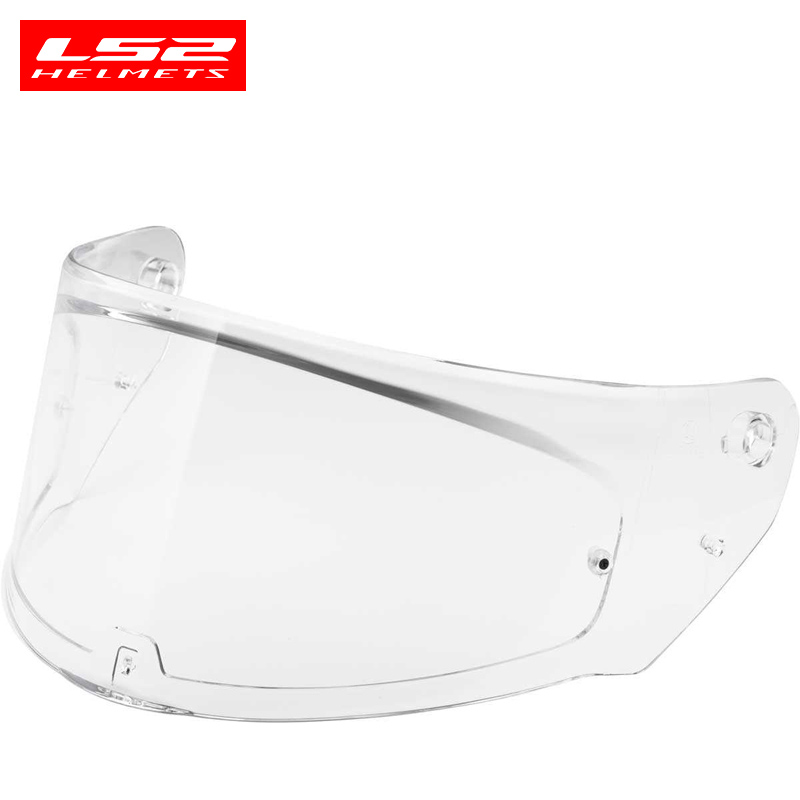LS2摩托车头盔镜片FF320 FF328透明镜片防雾贴片