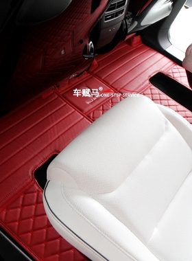 Tesla特斯拉Model X越野SUV专用脚垫75D P90D汽车内饰全包围脚垫
