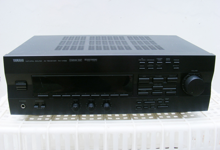 雅马哈功放机二手功放RX-V492影院5.1声道家用音响音箱功放机