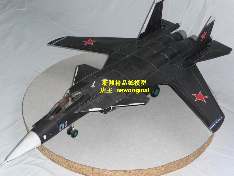 俄罗斯苏47金雕战斗机S37Su-47隐形战机模型