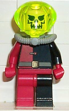 乐高Lego 2002年绝版 人仔 阿尔法小队 alp019 深海使命 益智