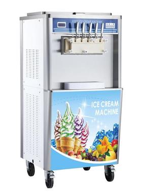 上门安装晶菱BQ8530五色软商用冰淇淋机冰激凌机雪糕机加盟新