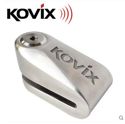 包邮香港KOVIX KDL15摩托车报警碟刹锁 智能防盗锁具 可USB充电