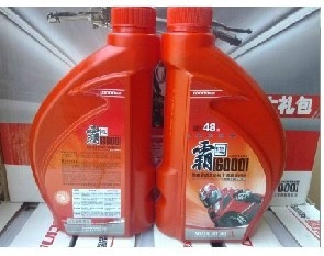 隆鑫摩托车发动机机油(隆鑫霸道6000发动机红机油) 1L/瓶纯正机油