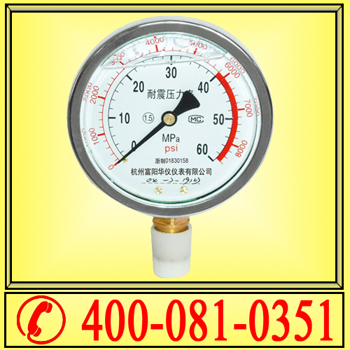 耐震压力表YN-100 抗震充油 液压压力表 正品保证 特价 型号齐全