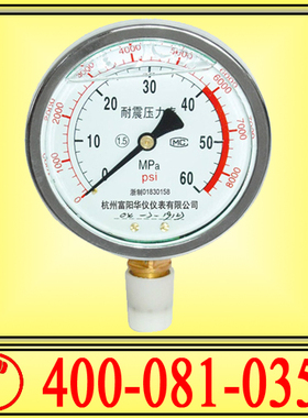 耐震压力表YN-100 抗震充油 液压压力表 正品保证 特价 型号齐全