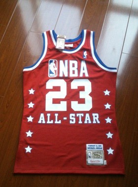 Mitchell Ness乔丹1988-89赛季NBA全明星复古Authentic球员版球衣