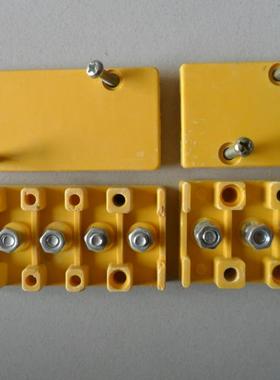 电动车接线盒三轮车控制器接线盒三线五线六线接线板接线盒含螺丝