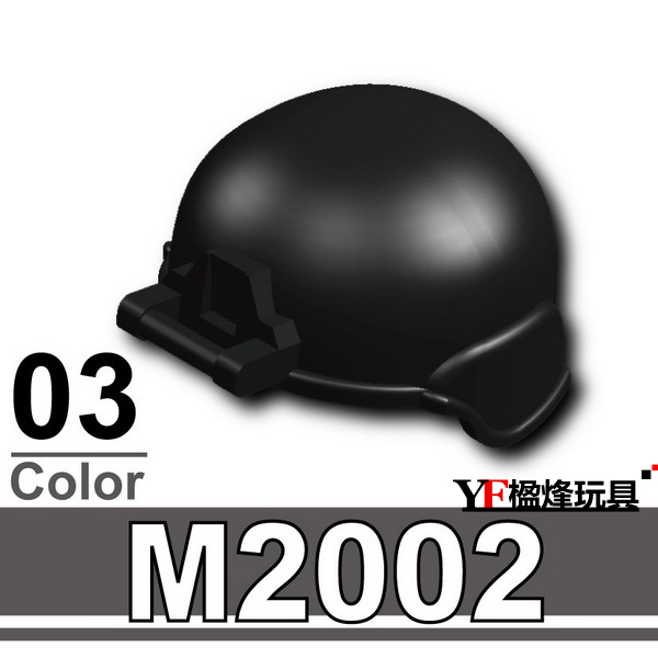 军事人仔装备武器 国产第三方海军陆战队特警人仔M2002战术头盔