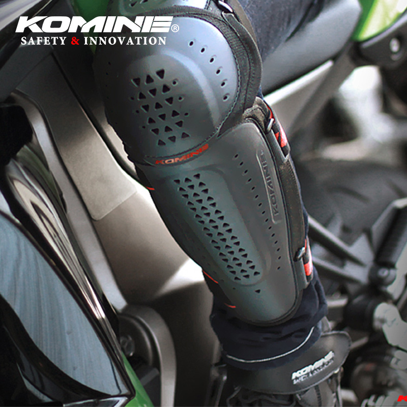 天马机车 日本进口KOMINE SK-684 摩托车电动车护膝 户外安全保护