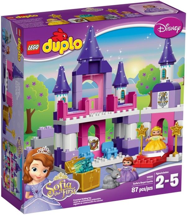 LEGO乐高得宝 10595 迪士尼 小公主索非亚/苏菲亚的城堡 3岁