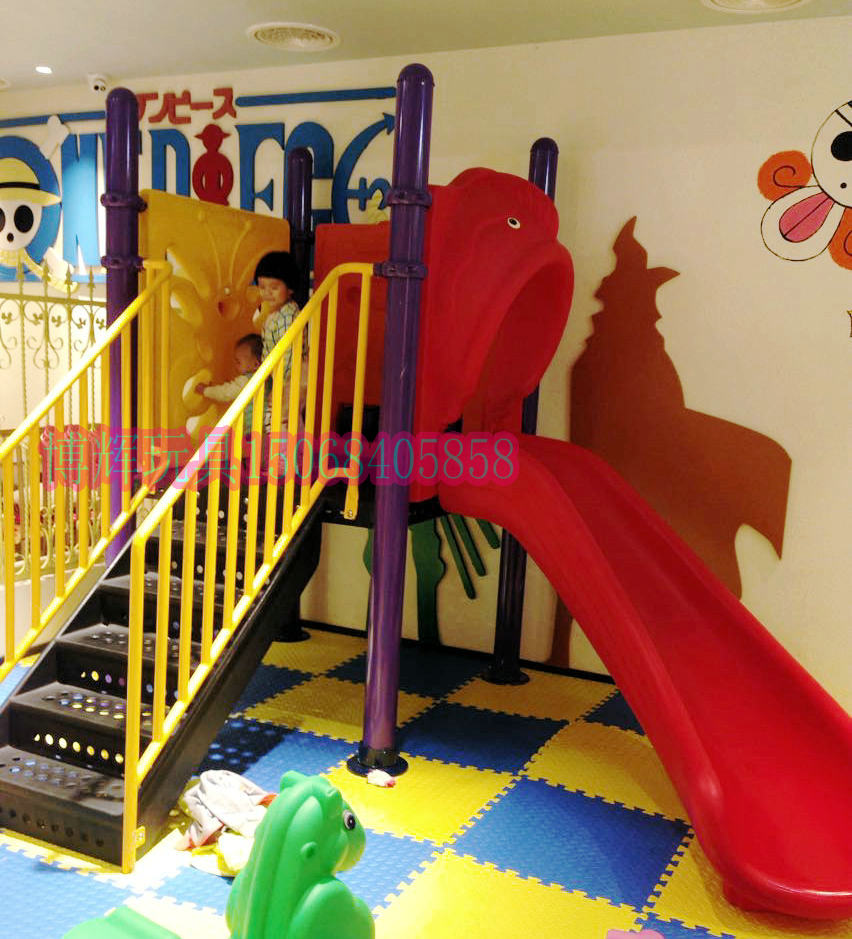 厂家直销小博士滑梯组合秋千幼儿园儿童室内游乐设施肯德基滑滑梯