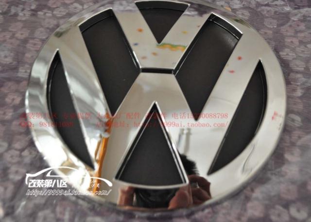 德国大众途锐原装进口 VW标志 车标 圆标 字母标 Touareg 装饰贴