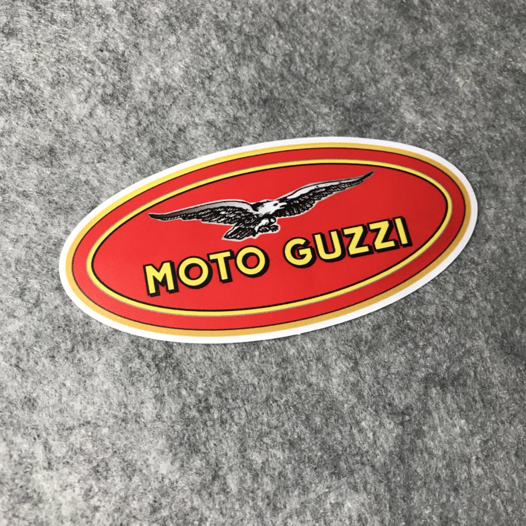适用于guzzi 古兹标个性汽车摩托改装车贴后窗划痕遮挡机车摩托D7