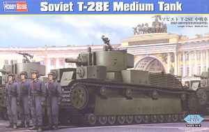 HOBBY BOSS 83854 二战苏联 T-28E 重型战车附加装甲型