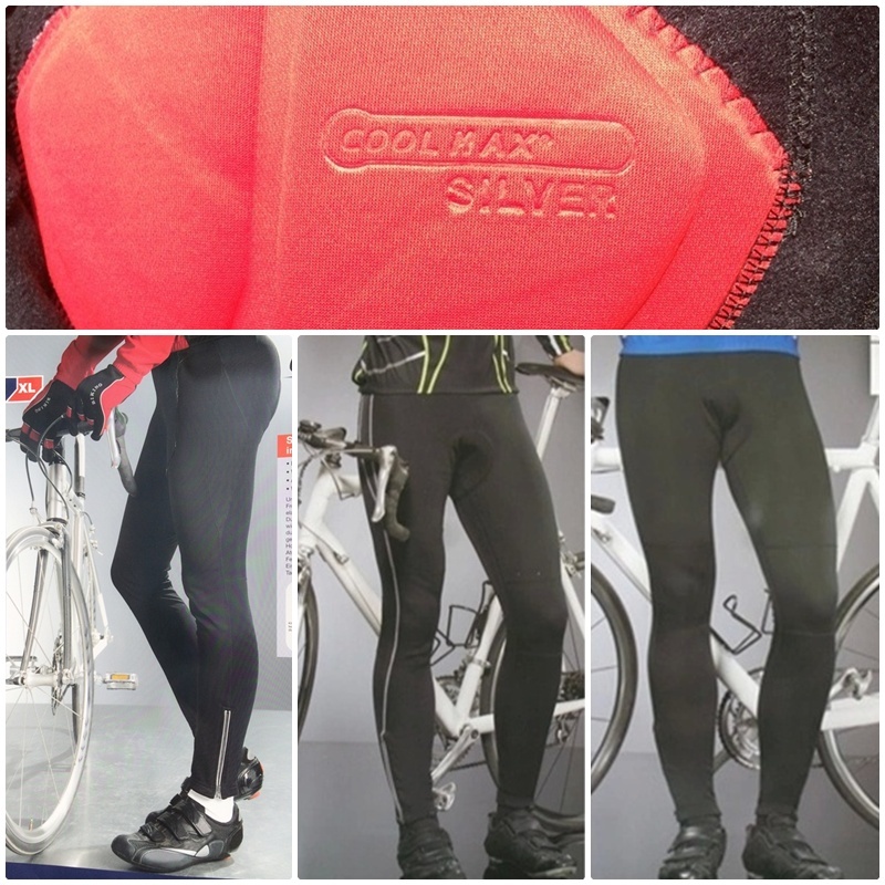 直营德国CRANE品牌户外男抓绒骑行长裤3D立体坐垫COOLMAX 单车裤
