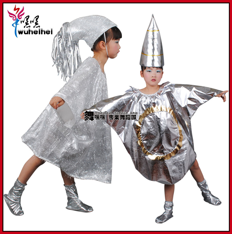 儿童大风气象演出服风雨飓风暴风雨台风北风天气预报舞蹈表演服装