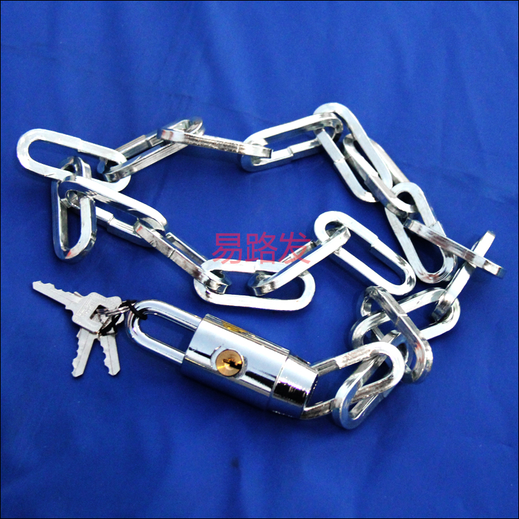 仙华钢节链条锁 多用途链条锁 加长三轮车锁 自行车摩托车铁链锁