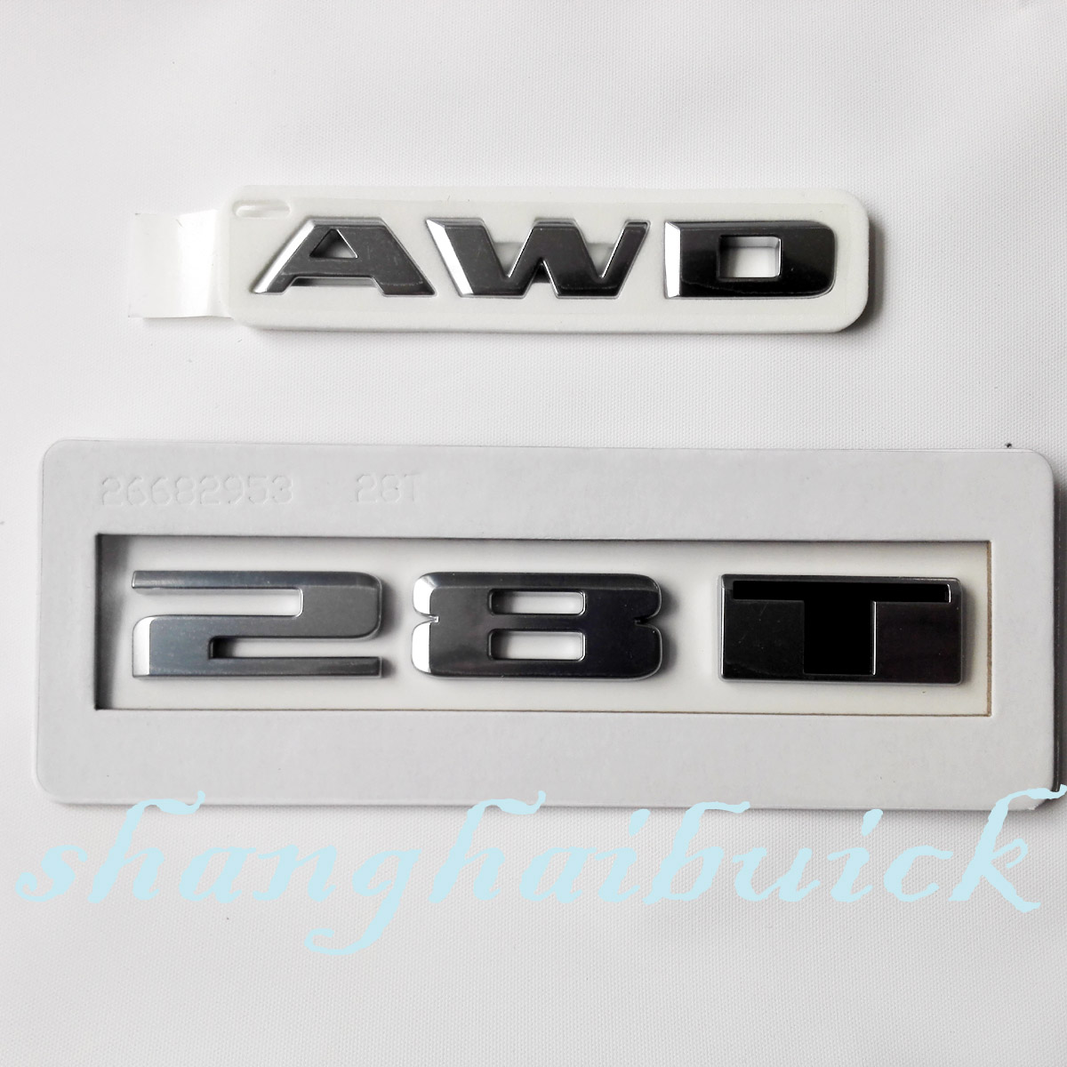 适配凯迪拉克XT5车标后备箱AWD字标28T车标字牌纯正配件