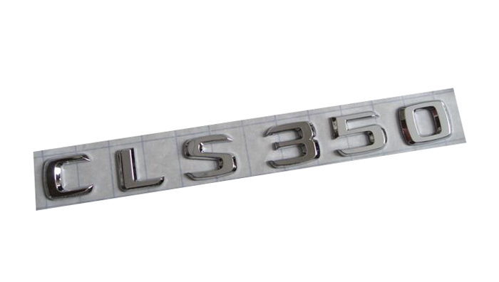 奔驰GLE350后车标GLE450尾标GLS450 GLS500字母数字贴S450L