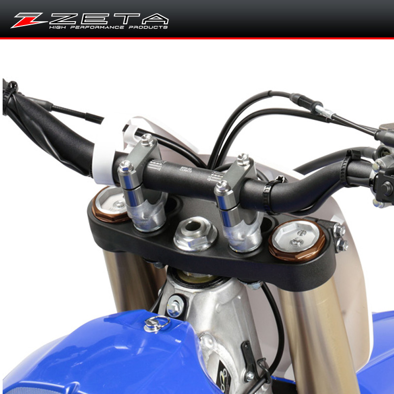 日本ZETA改装越野摩托车加高把座改装进口车底座所有车型通用变径