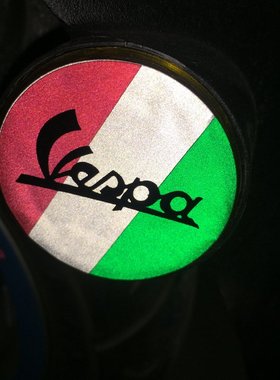 意大利系列摩托车贴纸/比亚乔VESPA贴纸/可定制各种车型及尺寸