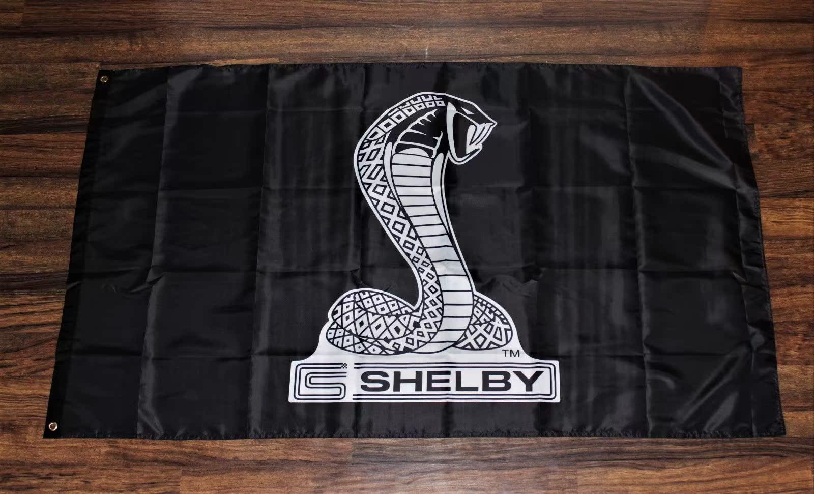 谢尔比眼镜蛇旗旗Shelby Cobra Banner Flag亚马逊WISH EBAY热卖
