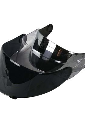 意大利摩托车蓝牙揭面盔原装头盔镜片透明防雾 黑色 镀银T271全盔