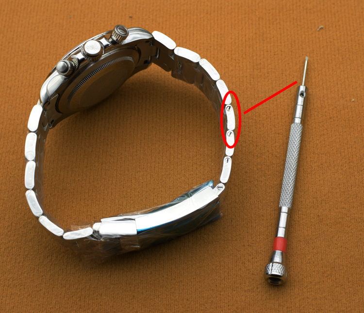 螺丝刀适用劳力士手表拆钢带一字小螺丝刀拆截装表带器修表工具