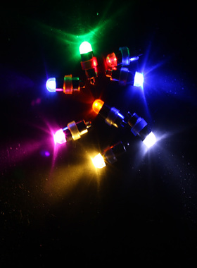 LED装饰纽扣电池灯珠DIY手工冰雕刺身电子小灯泡防水闪灯小彩灯