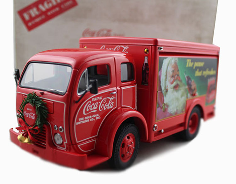 danbury mint美国戴保尼MBI 1950圣诞可乐运输卡车模型合金1/24