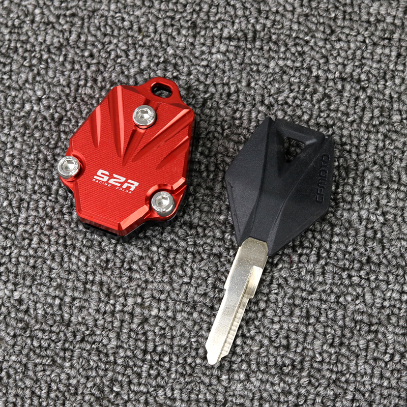 适用摩托车钥匙头盖春风NK150/250/400狒狒电门锁钥匙壳改装配件
