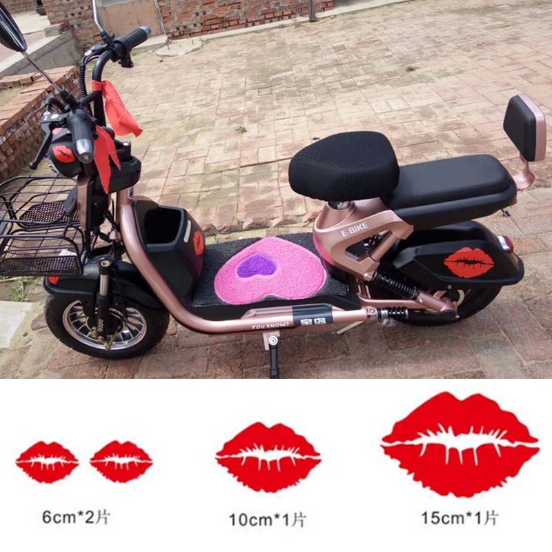 摩托车贴纸反光电动踏板车贴花鬼火改装饰品标语搞笑个性防水贴膜